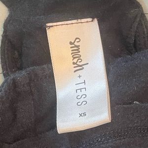 Black XS Smash and Tess Romper